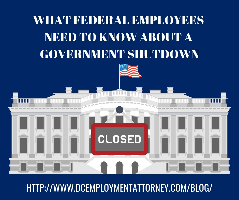 What Federal Employees Need To Know About A Government Shutdown